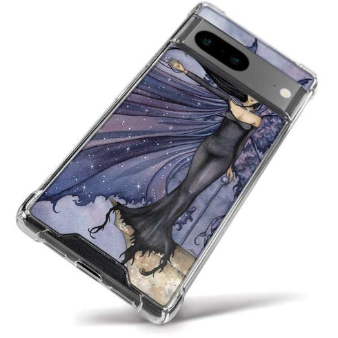 Cloak of Stars by Amy Brown Google Pixel 8a Clear Case